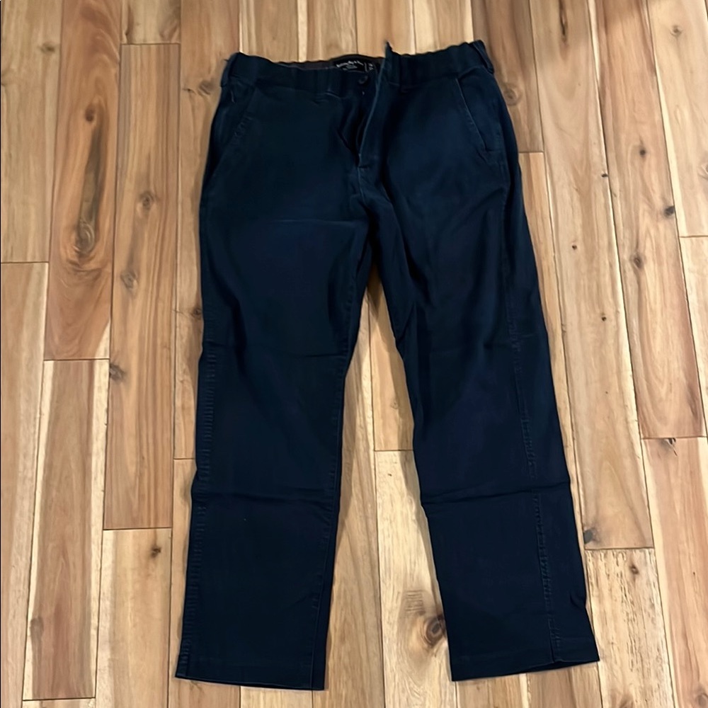 Abercrombie & Fitch Navy Chinos